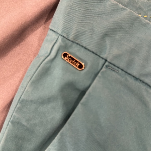 Scotch & Soda teal slim pants. 32/L 32z new, never worn, no tags - Picture 4 of 10